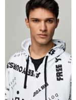 Hoodloom Ζακέτα με Κουκούλα& Τύπωμα Allover
