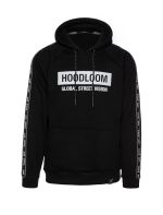 Hoodloom Μπλούζα Φούτερ με Κουκούλα&Τύπωμα Global Street