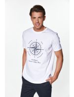 RedGreen T-shirt με Τύπωμα Compass