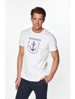 RedGreen T-shirt με Τύπωμα Nautical Craftsmanship