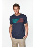 RedGreen T-shirt με Τύπωμα Color Lines