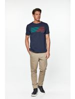 RedGreen T-shirt με Τύπωμα Color Lines