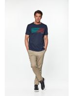 RedGreen T-shirt με Τύπωμα Color Lines