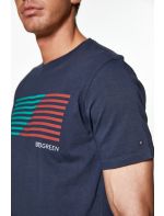 RedGreen T-shirt με Τύπωμα Color Lines
