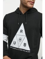 Rivals Μπλούζα Φούτερ 2χρωμη με Κουκούλα&Τύπωμα Big Triangle