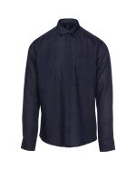 Snta Πουκάμισο με Μακρύ Μανίκι Linen Look