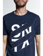 Snta T-shirt με Τύπωμα SNTA