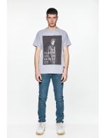 Snta T-shirt με Τύπωμα Human Beings Grouse