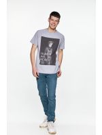 Snta T-shirt με Τύπωμα Human Beings Grouse