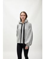 Hoodloom Μπλούζα Φούτερ με Κουκούλα&Φουσκωτά Μανίκια