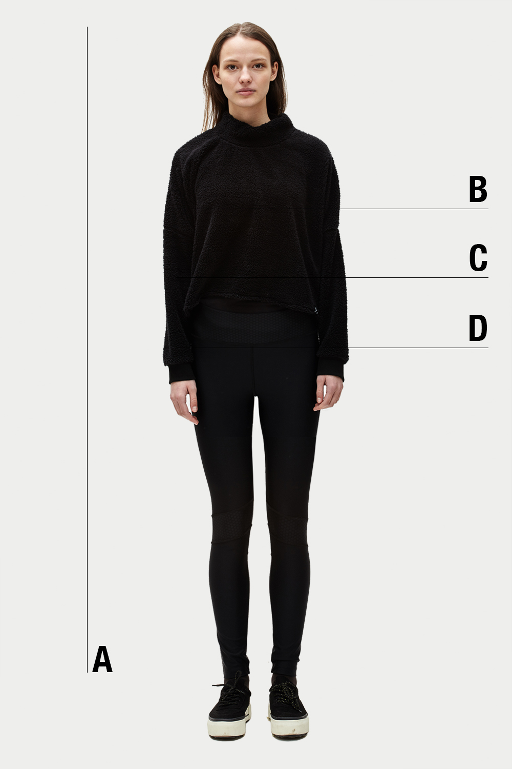 hoodloom size guide (woman)